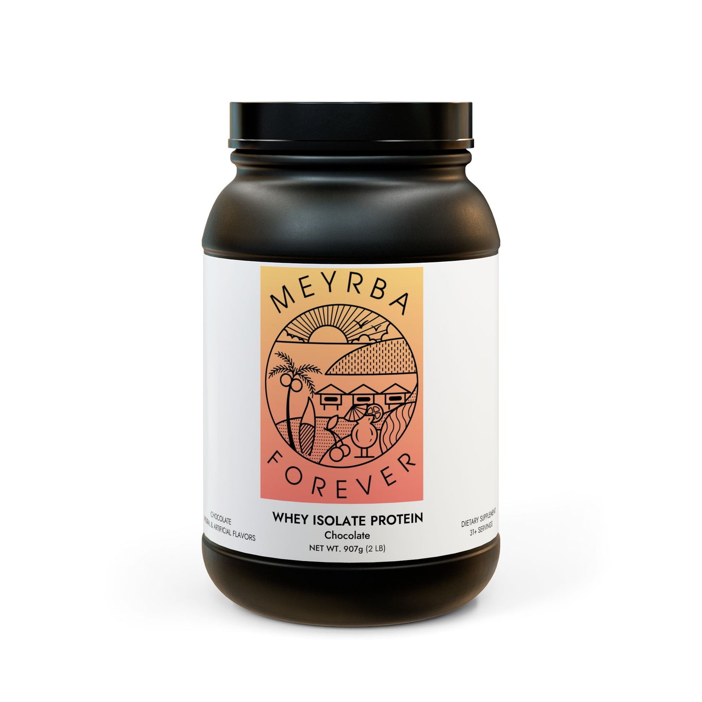 Whey Isolate Protein Supplement (907g, 2lb)