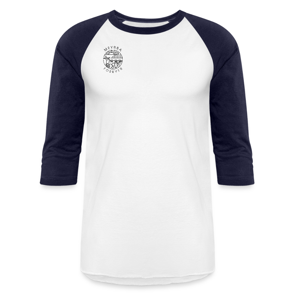 Meyrba Anchor Baseball T-shirt - white/navy