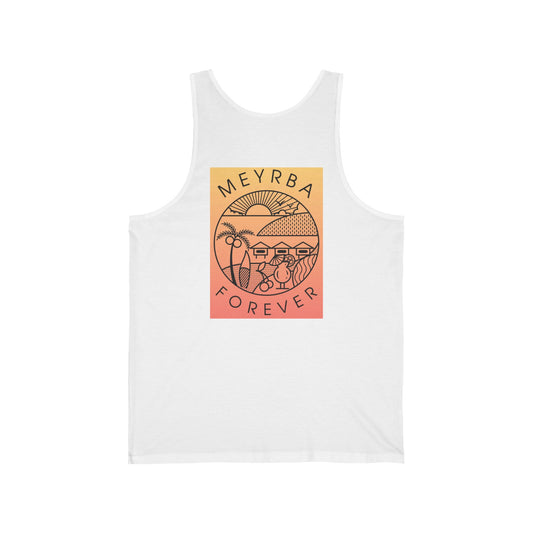 Beach Vibes Unisex Jersey Tank - Perfect for Summer, Vacation, Tropical Getaways, Gift for Friends, Casual Wear