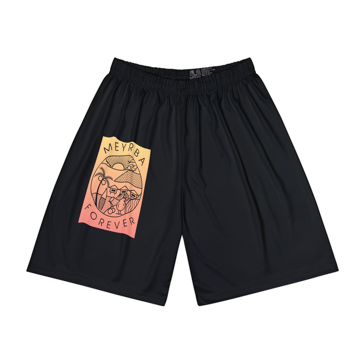 Men's Sports Shorts with Meyrba Forever Design | Athletic Shorts, Summer Apparel, Workout Gear, Casual Wear, Gift for Him